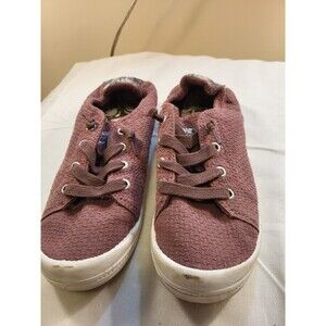 ROXY Fabric Women's Shoes, 7 1/2, Mauve/rose Color, Very Good Condition